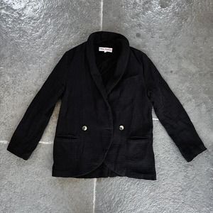 Free people black blazer XS